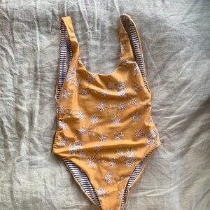 ROVE Ryan One-Piece Bikini Floral Marigold XS